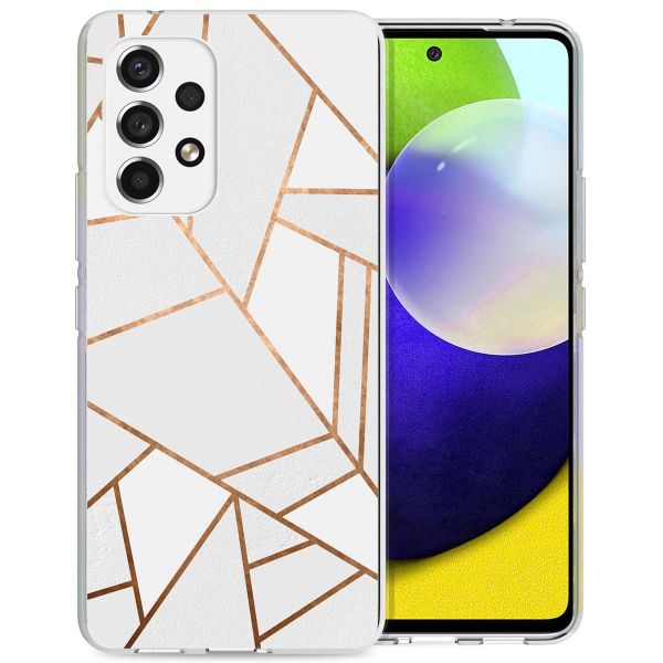 imoshion Coque Design Samsung Galaxy A53 - White Graphic