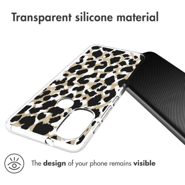 imoshion Coque Design Motorola Moto E30 / E40 - Leopard