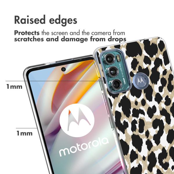 imoshion Coque Design Motorola Moto G60 - Leopard