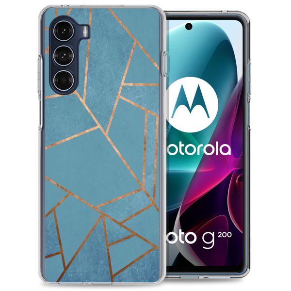 imoshion Coque Design Motorola Moto G200 - Blue Graphic