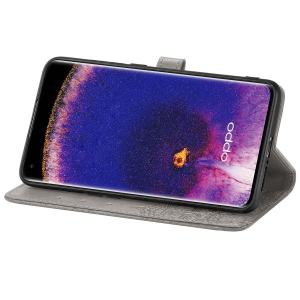 iMoshion Etui de téléphone Mandala Oppo Find X5 5G - Gris