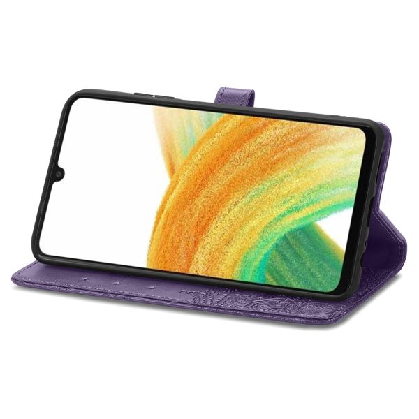 imoshion Etui de téléphone portefeuille Mandala Samsung Galaxy A13 (4G) - Violet