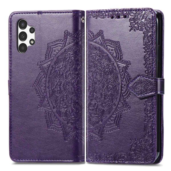 imoshion Etui de téléphone portefeuille Mandala Samsung Galaxy A13 (4G) - Violet