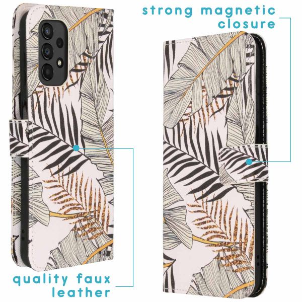 imoshion Coque silicone design Samsung Galaxy A13 (4G) - Glamour Botanic