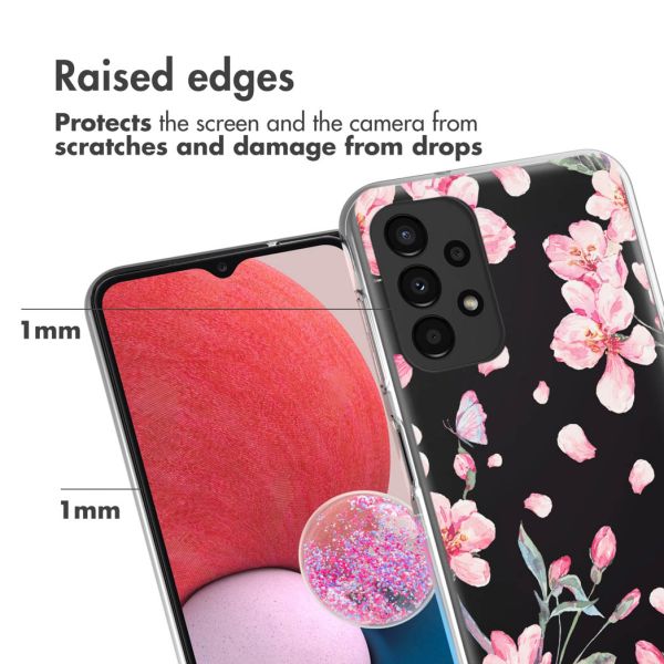 imoshion Coque Design Samsung Galaxy A13 (4G) - Blossom Watercolor