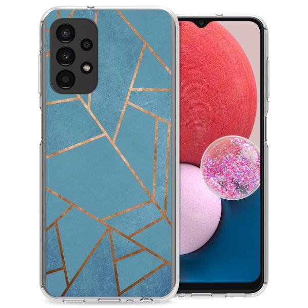 imoshion Coque Design Samsung Galaxy A13 (4G) - Blue Graphic