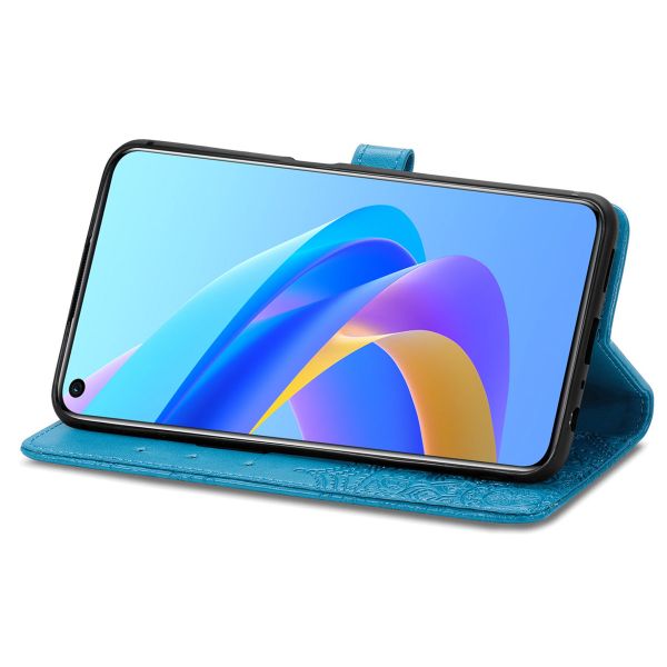 imoshion Etui de téléphone portefeuille Mandala Oppo A76 (4G) - Turquoise