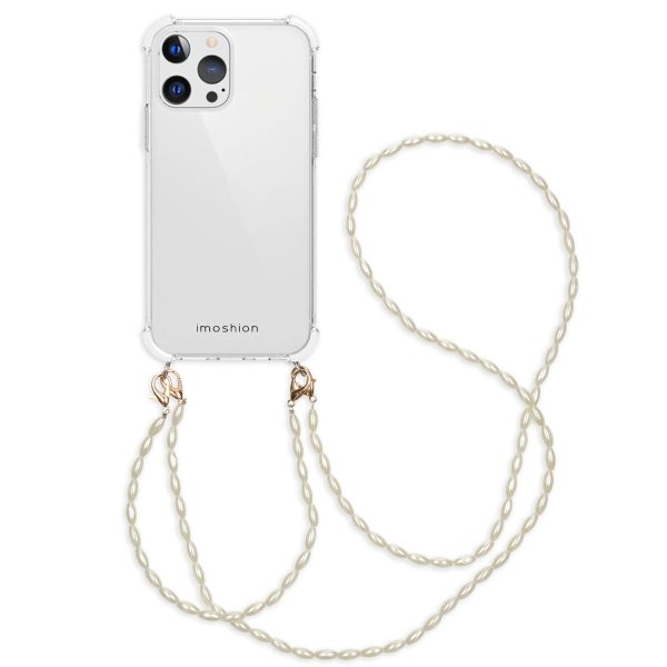 iMoshion Coque avec dragonne + ﻿bracelet - Perles iPhone 13 Pro