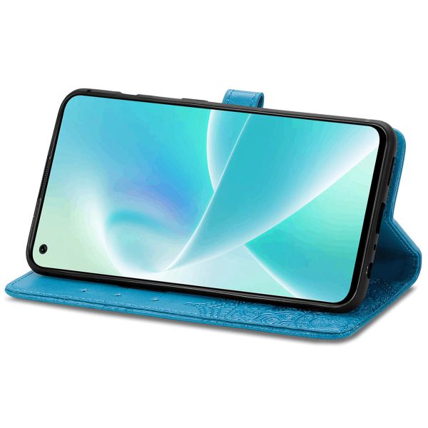 imoshion Etui de téléphone portefeuille Mandala OnePlus Nord 2T  - Turquoise