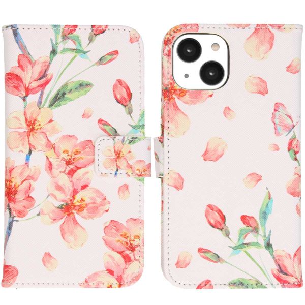 iMoshion Coque silicone design iPhone 14 - Blossom