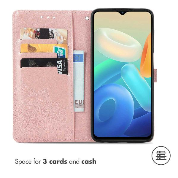 iMoshion Etui de téléphone portefeuille Mandala Oppo A77 - Rose Dorée