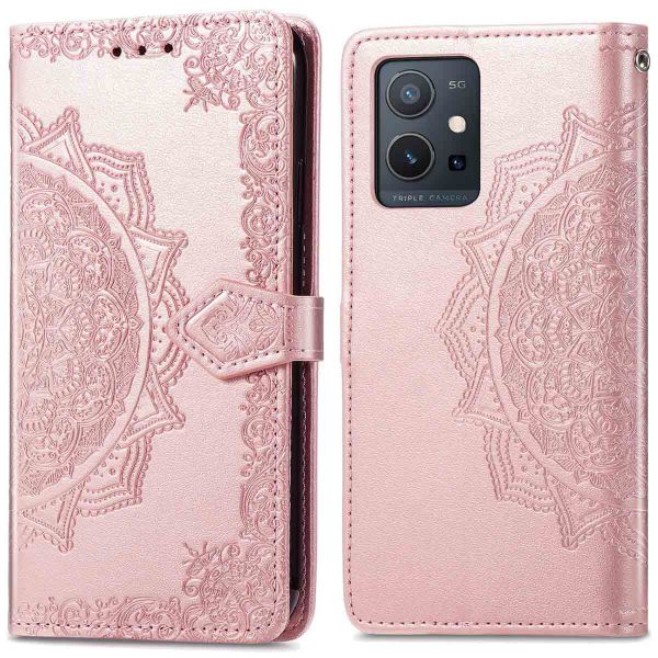 iMoshion Etui de téléphone portefeuille Mandala Oppo A77 - Rose Dorée