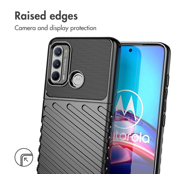 imoshion Coque Arrière Thunder Motorola Moto G60 - Noir