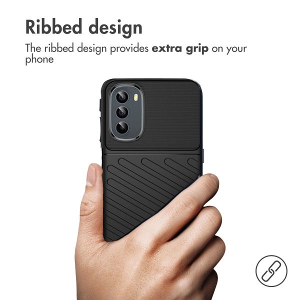 iMoshion Coque Arrière Thunder Motorola Moto G31 / G41 - Noir