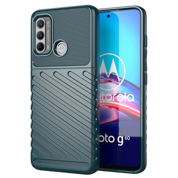 iMoshion Coque Arrière Thunder Motorola Moto G60 - Vert