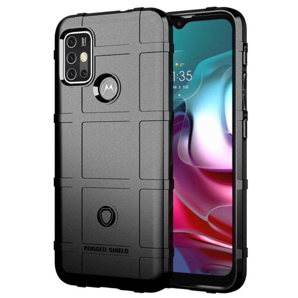 iMoshion Coque Arrière Rugged Shield Motorola Moto G30 / G20 / G10 (Power) - Noir