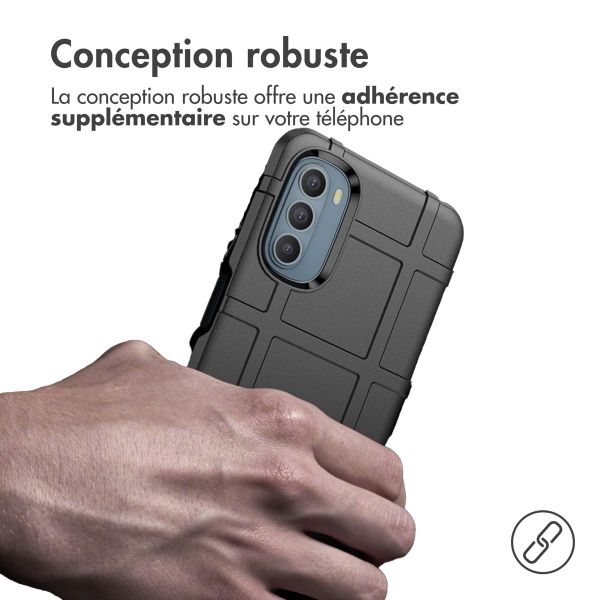 imoshion Coque Arrière Rugged Shield Motorola Moto G31 / G41 - Noir