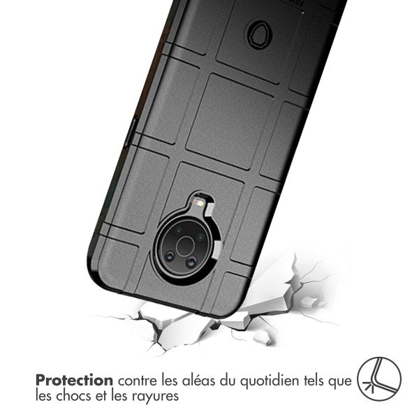 iMoshion Coque Arrière Rugged Shield Nokia G10 / G20 - Noir