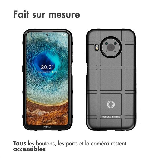 imoshion Coque Arrière Rugged Shield Nokia X10 / X20 - Noir