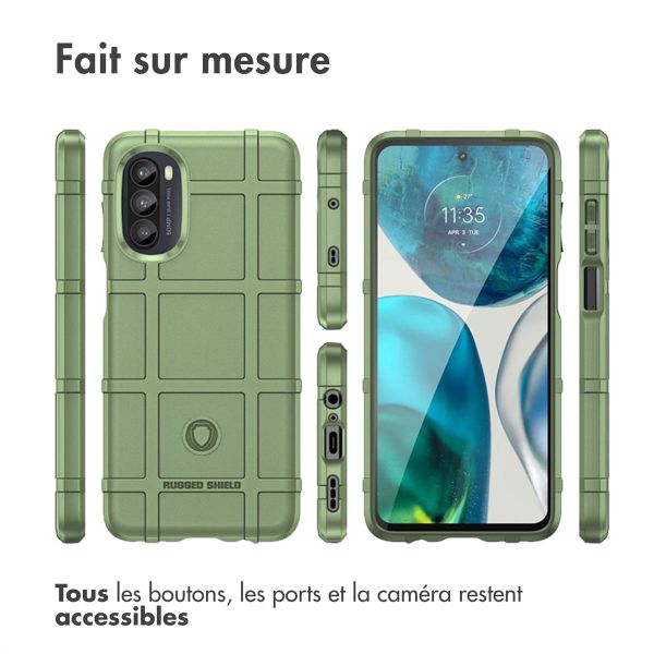 imoshion Coque Arrière Rugged Shield Motorola Moto G52 / G82 - Vert