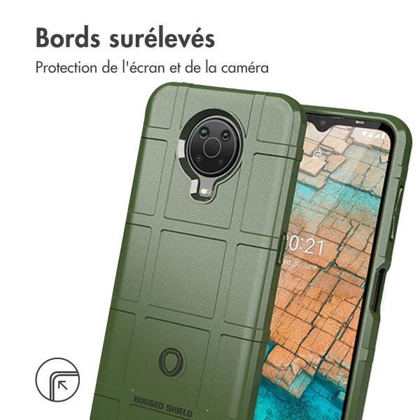 imoshion Coque Arrière Rugged Shield Nokia G10 / G20 - Vert