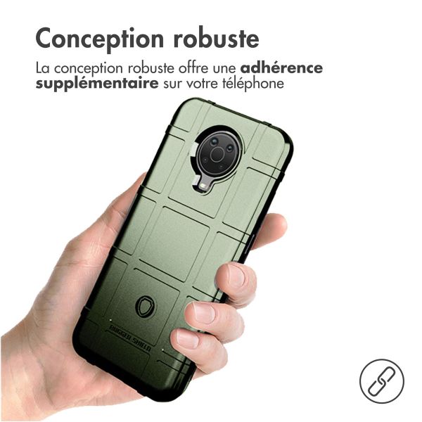 imoshion Coque Arrière Rugged Shield Nokia G10 / G20 - Vert