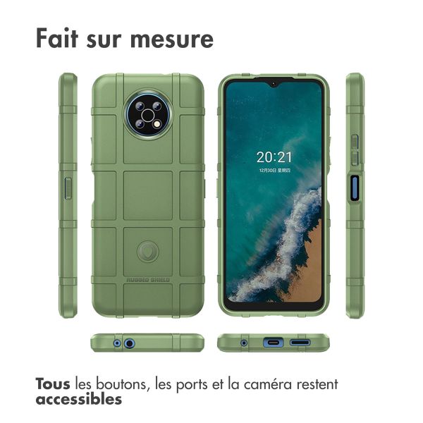 iMoshion Coque Arrière Rugged Shield Nokia G50 - Vert