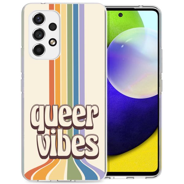 imoshion Coque Design Samsung Galaxy A53 - Rainbow Queer vibes