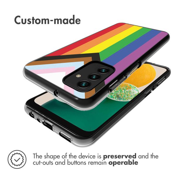 iMoshion Coque Design Samsung Galaxy A13 (5G) / A04s - Rainbow flag