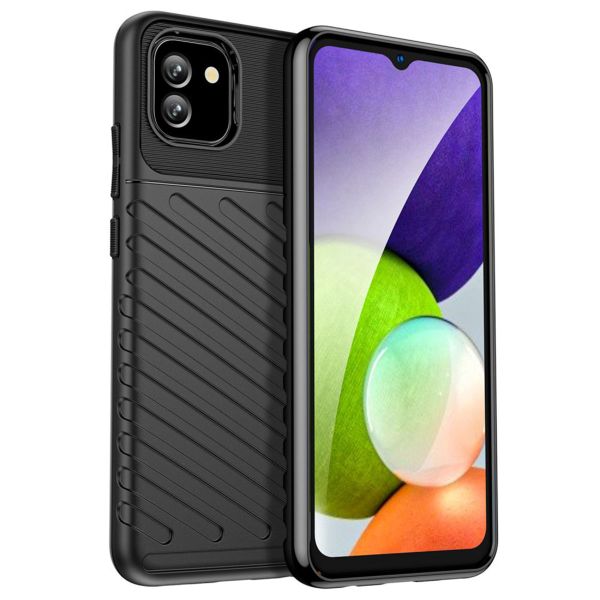 iMoshion Coque Arrière Thunder Samsung Galaxy A03 - Noir