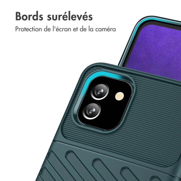 imoshion Coque Arrière Thunder Samsung Galaxy A03 - Vert