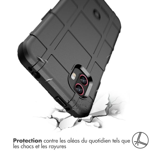 iMoshion Coque Arrière Rugged Shield Samsung Galaxy Xcover 6 Pro - Noir