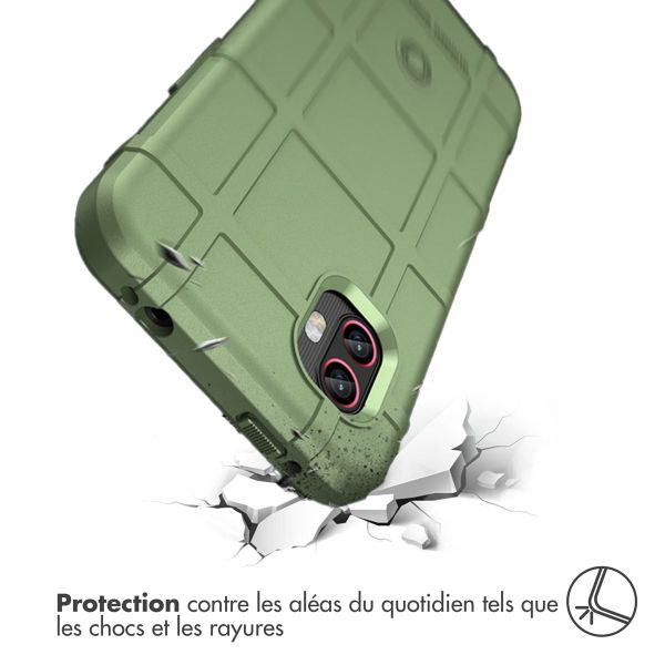 imoshion Coque Arrière Rugged Shield Samsung Galaxy Xcover 6 Pro - Vert