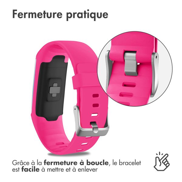 imoshion Bracelet en silicone le Polar A360/A370 - Fuchsia