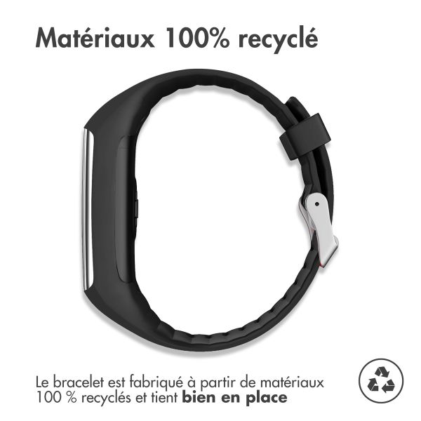 imoshion Bracelet en silicone le Polar A360/A370 - Noir