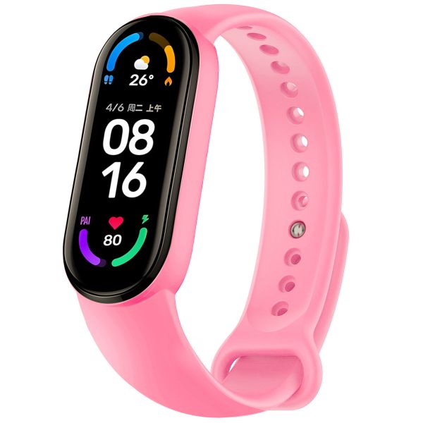 iMoshion Bracelet en silicone Xiaomi Mi Band 5 / 6 - Rose