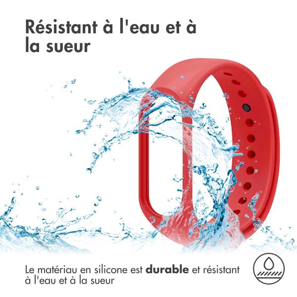 iMoshion Bracelet en silicone Xiaomi Mi Band 3 / 4 - Rouge