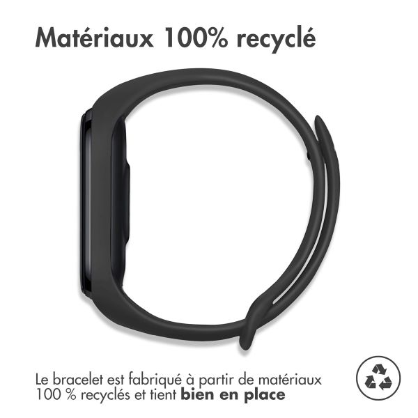 imoshion Bracelet en silicone le Xiaomi Mi Band 3 / 4 - Noir