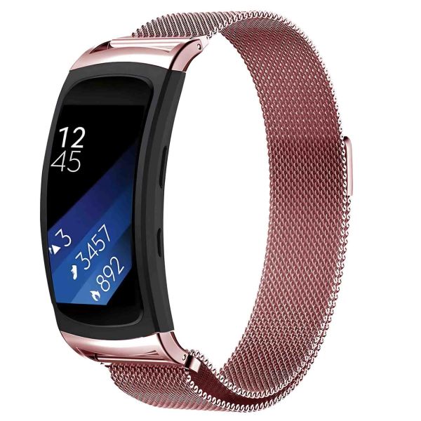 iMoshion Bracelet magnétique milanais Samsung Gear Fit 2 / 2 Pro - Rose