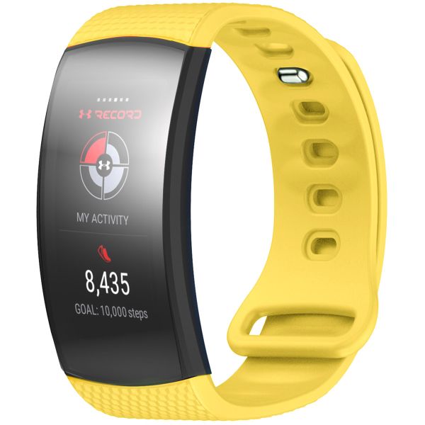 iMoshion Bracelet en silicone Samsung Gear Fit 2 / 2 Pro - Jaune