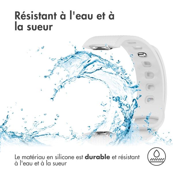 imoshion Bracelet en silicone Samsung Gear Fit 2 / 2 Pro - Blanc