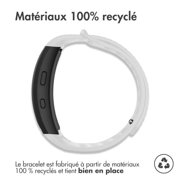 iMoshion Bracelet en silicone Samsung Gear Fit 2 / 2 Pro - Blanc