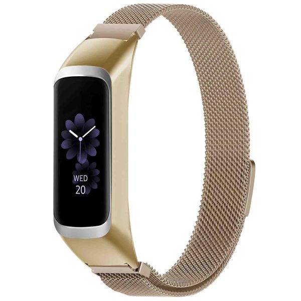 iMoshion Bracelet magnétique milanais Samsung Galaxy Fit 2 - Champagne Dorée