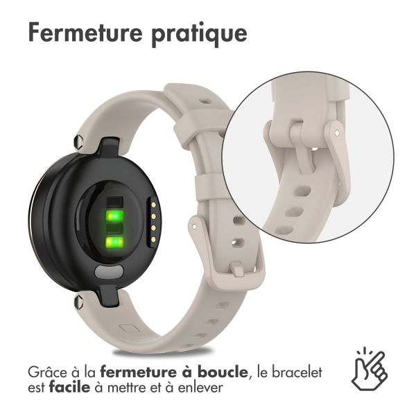 imoshion Bracelet en silicone Garmin Lily - Beige