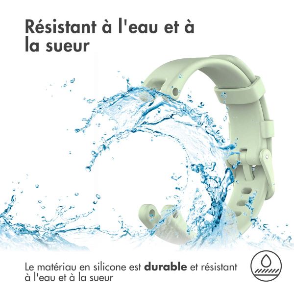 iMoshion Bracelet en silicone Garmin Lily - Vert clair