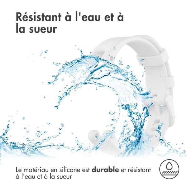 imoshion Bracelet en silicone le Garmin Lily - Blanc