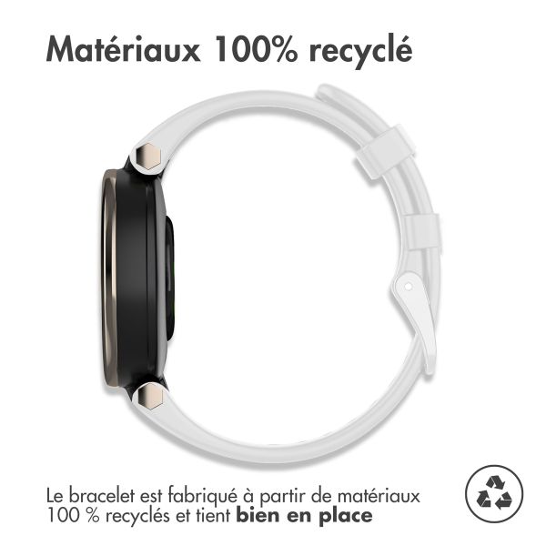 imoshion Bracelet en silicone le Garmin Lily - Blanc