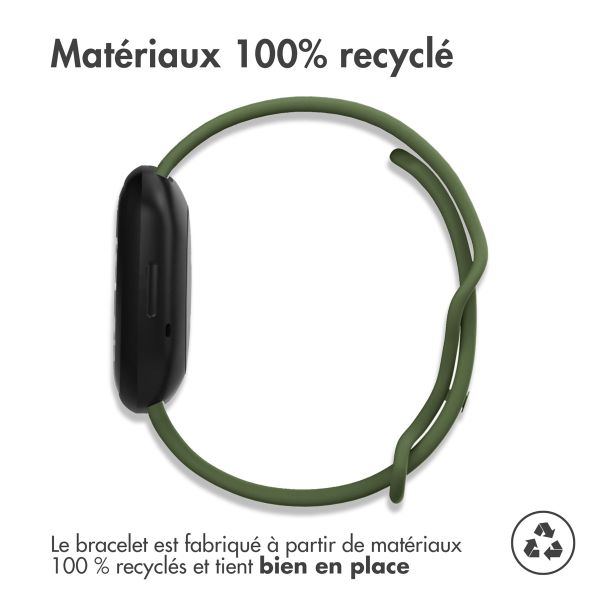 imoshion Bracelet en silicone Fitbit Versa 4 / 3 / Sense (2) - Vert foncé