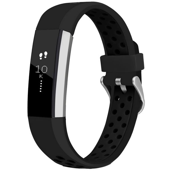 imoshion Bracelet sportif en silicone Fitbit Alta (HR) - Noir