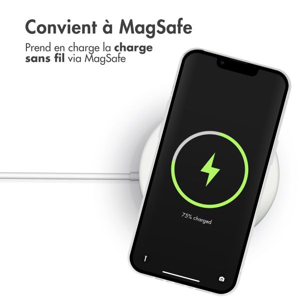 imoshion Coque arrière avec MagSafe iPhone 14 - Transparent